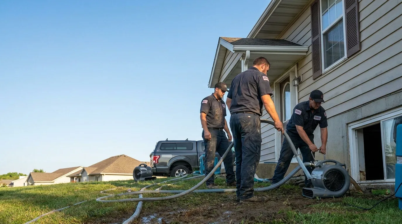Water Removal in Middle Point, OH near me